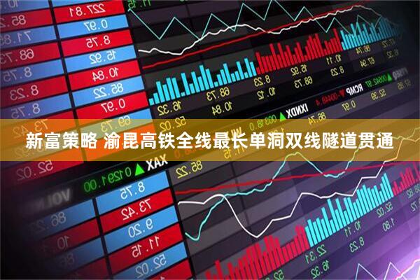 新富策略 渝昆高铁全线最长单洞双线隧道贯通