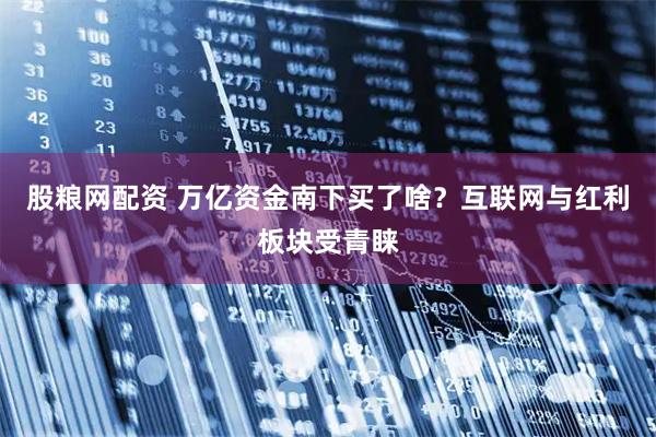 股粮网配资 万亿资金南下买了啥？互联网与红利板块受青睐